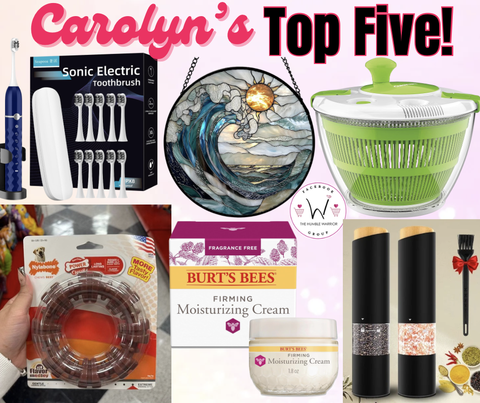 Carolyn’s Top Five!